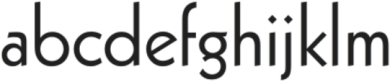 Suburga 1 Regular otf (400) Font LOWERCASE