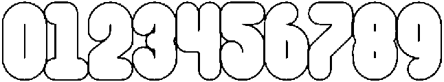 Sugar Bubble otf (400) Font OTHER CHARS