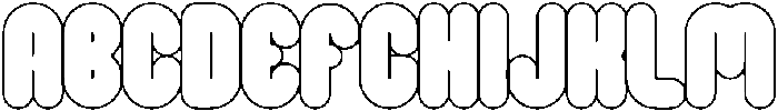 Sugar Bubble otf (400) Font UPPERCASE