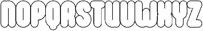 Sugar Bubble otf (400) Font UPPERCASE
