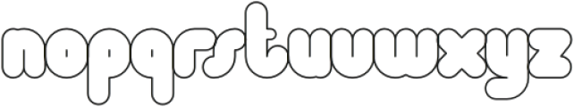 Sugar Bubble otf (400) Font LOWERCASE