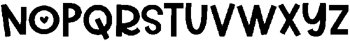 Sugar Charm Regular otf (400) Font LOWERCASE