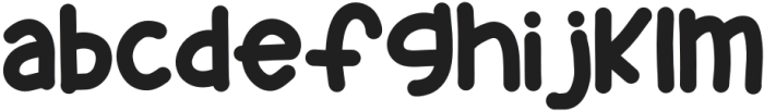 Sugar Cookie otf (400) Font LOWERCASE