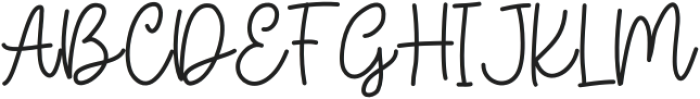Sugar Glaze Medium otf (500) Font UPPERCASE