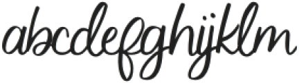 Sugar Kisses otf (400) Font LOWERCASE