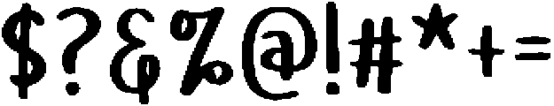 Sugar Milky Regular otf (400) Font OTHER CHARS