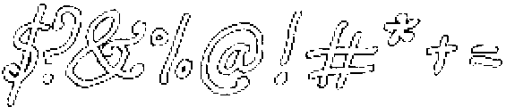 Sugar Pie Honey Outline otf (400) Font OTHER CHARS