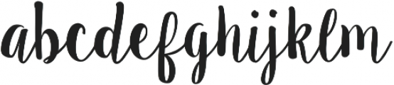 Sugar Plums otf (400) Font LOWERCASE