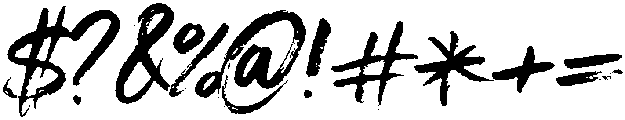 Sugar Regular otf (400) Font OTHER CHARS