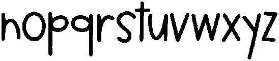 Sugar Rush Regular otf (400) Font LOWERCASE