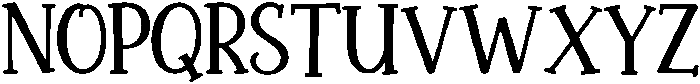Sugar Serif Regular otf (400) Font UPPERCASE