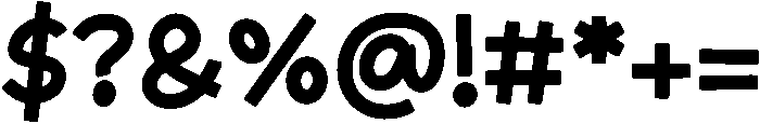 Sugar otf (400) Font OTHER CHARS