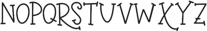 SugarandNutmeg otf (400) Font UPPERCASE