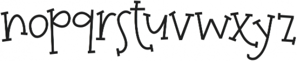 SugarandNutmeg otf (400) Font LOWERCASE