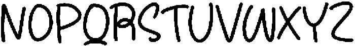 Sugarhare otf (400) Font UPPERCASE