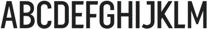 Sugih Medium Condensed otf (500) Font UPPERCASE