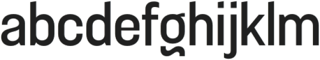 Sugih Medium Narrow otf (500) Font LOWERCASE