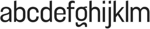 Sugih Narrow otf (400) Font LOWERCASE