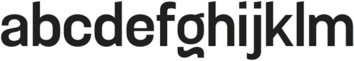 Sugih Semi Bold otf (600) Font LOWERCASE