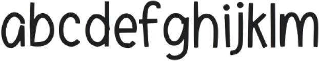 Suginova Regular otf (400) Font LOWERCASE