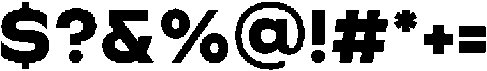 Sugitta Black otf (900) Font OTHER CHARS