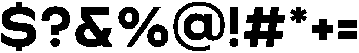 Sugitta ExtraBold otf (700) Font OTHER CHARS