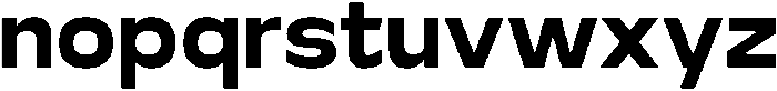 Sugitta ExtraBold otf (700) Font LOWERCASE