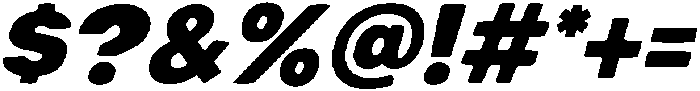Sugreen Slant otf (400) Font OTHER CHARS