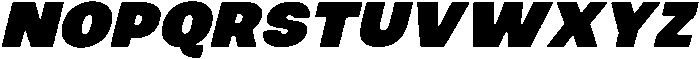 Sugreen Slant otf (400) Font UPPERCASE