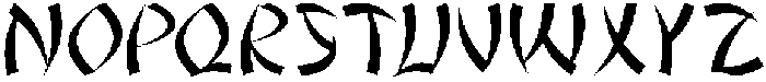 Suiren Regular otf (400) Font UPPERCASE