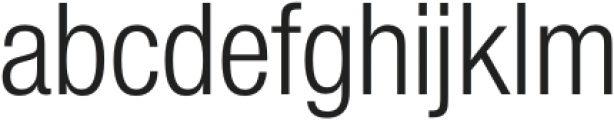 Suiza Condensed Regular otf (400) Font LOWERCASE