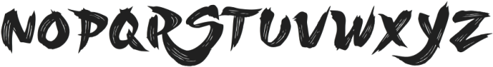 Sukajan Brush Regular otf (400) Font UPPERCASE
