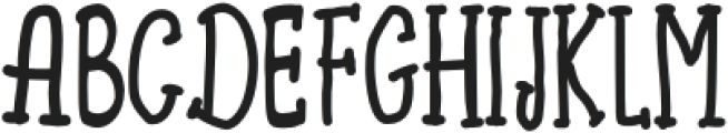 Suki Medium otf (500) Font UPPERCASE