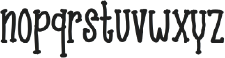 Suki Medium otf (500) Font LOWERCASE