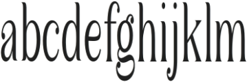 Sulangor Cond otf (400) Font LOWERCASE