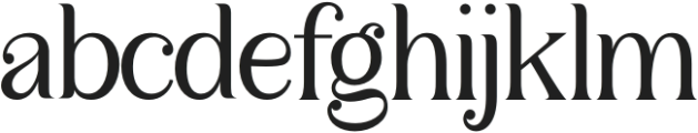 Sulangor Normal otf (400) Font LOWERCASE