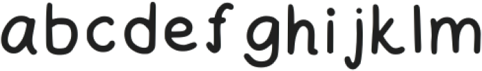 Sulat Regular otf (400) Font LOWERCASE