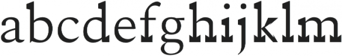 Sumer Medium otf (500) Font LOWERCASE