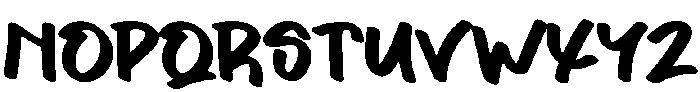 Summer Beach Regular otf (400) Font UPPERCASE