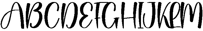 Summer Beach Regular otf (400) Font UPPERCASE