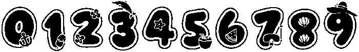 Summer Breeze Regular otf (400) Font OTHER CHARS