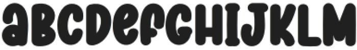 Summer Bubble Regular otf (400) Font UPPERCASE