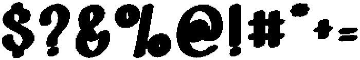 Summer Camp Regular otf (400) Font OTHER CHARS