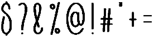 Summer Camping Regular otf (400) Font OTHER CHARS