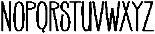 Summer Camping Regular otf (400) Font UPPERCASE