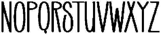 Summer Camping Regular otf (400) Font LOWERCASE