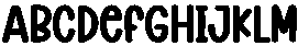 Summer Christmas Regular otf (400) Font UPPERCASE