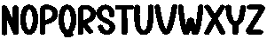 Summer Christmas Regular otf (400) Font LOWERCASE