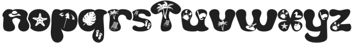 Summer Coastline Regular otf (400) Font LOWERCASE