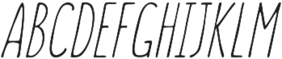 Summer Font Light Italic otf (300) Font UPPERCASE